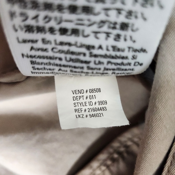 Eddie Bauer Womens Cotton Tan Buttonfront Field Utility Jacket-Size 8 - Picture 10 of 10